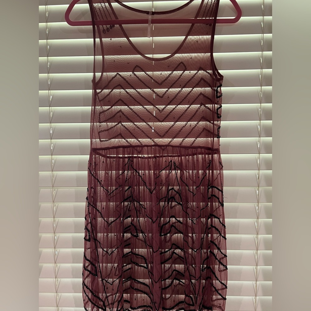 Beaded Free People Dress (Small)